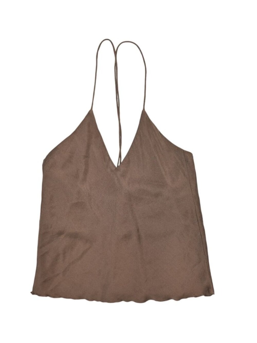Vivien Ramsay Simple Camisole in Brown